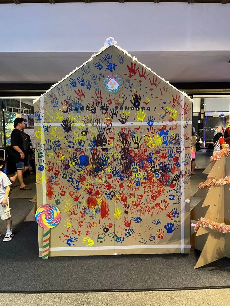 Giant collaborative art wall